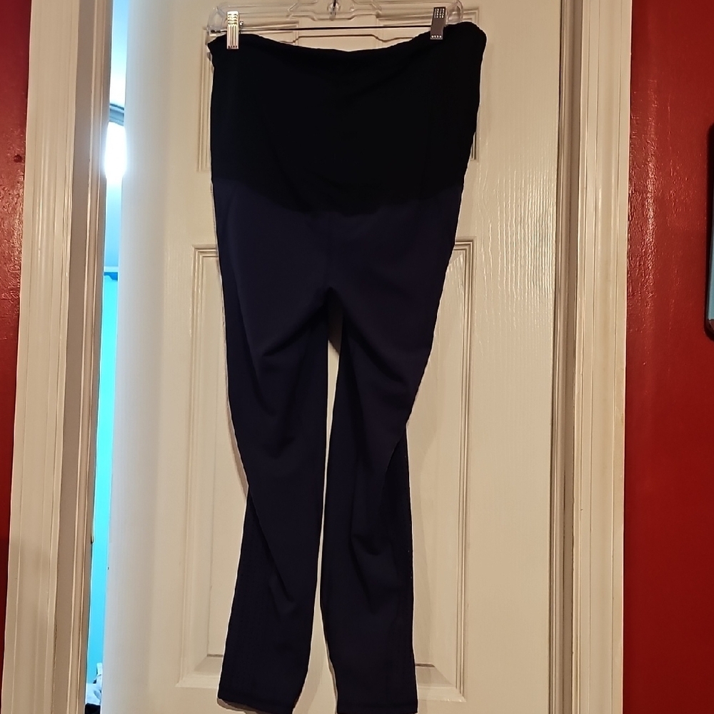 Black and Blue Leggings